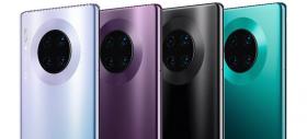 Huawei Mate 30 Pro va sosi în 4 nuanţe, cu look de "sticlă aburită"; Iată care sunt acestea