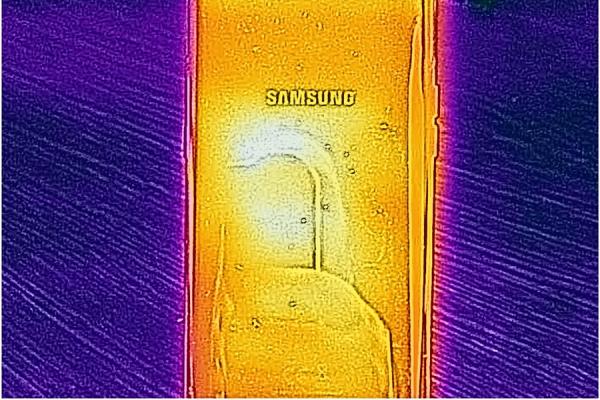 Test termic Samsung Galaxy A80