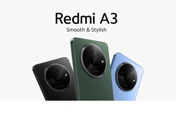Cel mai ieftin telefon Xiaomi e aici! Redmi A3 vine cu display generos, baterie de 5000 mAh, design atractiv și costă sub 100 de euro