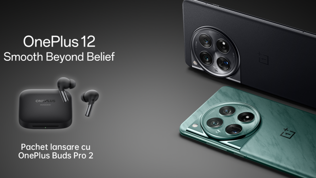<b>OnePlus 12 și OnePlus 12R sunt disponibile oficial pe OPPOStore.ro, cu extra-garanție și alte beneficii la pachet; Cât costă?</b>OnePlus a lansat recent două noi smartphone-uri de top în Europa. Vorbim despre modelele OnePlus 12 și OnePlus 12R, terminale ce oferă CPU-uri puternice Snapdragon și au un design elegant. Începând de azi noile modele sunt disponibile
