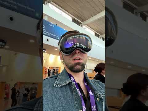 Apple Vision Pro, întâlnire scurtă cu dispozitivul la MWC 2024 în Barcelona