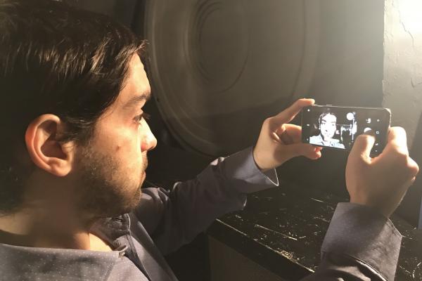 Fotografii de tip selfie făcute cu Samsung Galaxy A8 (2018)