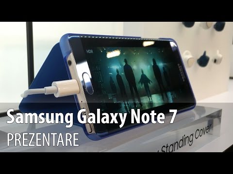 Samsung Galaxy Note 7 Hands-on în Limba Română #Unpacked2016 - New York