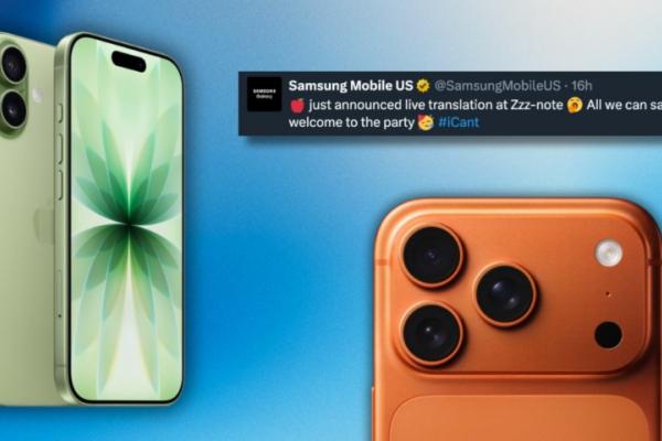 Samsung face mișto de Apple cu postări acide despre iPhone 17 în social media