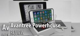 Avantree Powerhouse Review: stație USB de Încărcare pentru 4 terminale mobile, cu design câștigător de premii (Video)