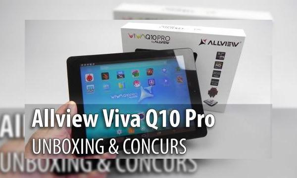 Allview Viva Q10 Pro Unboxing & Concurs: tabletă cu ecran "Retina" scoasă din cutie şi gata să ruleze jocuri de top (Video)