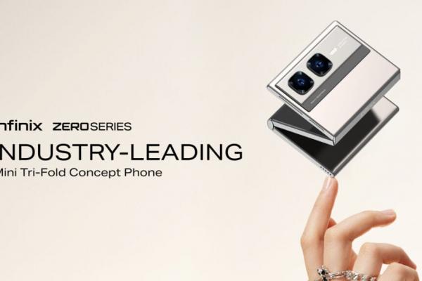 Infinix prezintă un smartphone triplu-pliabil vertical, sub conceptul ZERO Series Mini Tri-Fold; Iată imagini și detalii cu privire la funcționalitatea sa