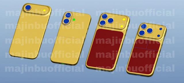 iPhone 17 vine cu aspect complet diferit între modele; Noi randări CAD sugerează o harababură desăvârșită