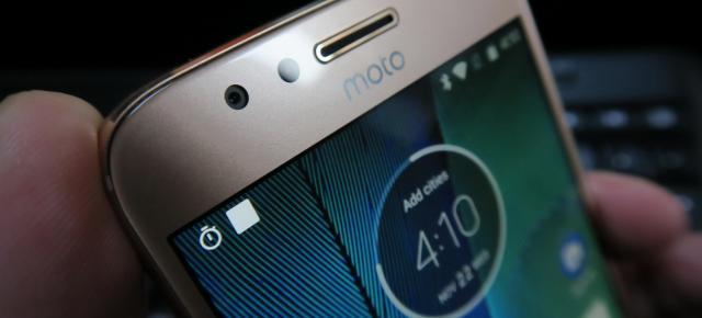 Motorola Moto G5S Plus: Design fără riscuri