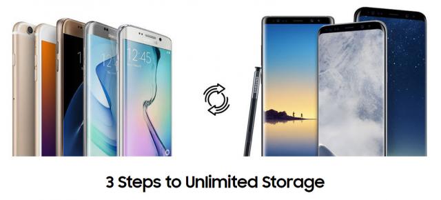 Stocare nelimitată pentru fotografii in cloud şi reducere de sute de dolari pentru cumpărătorii de Galaxy S8 şi Note 8 din SUA; Iată cum!