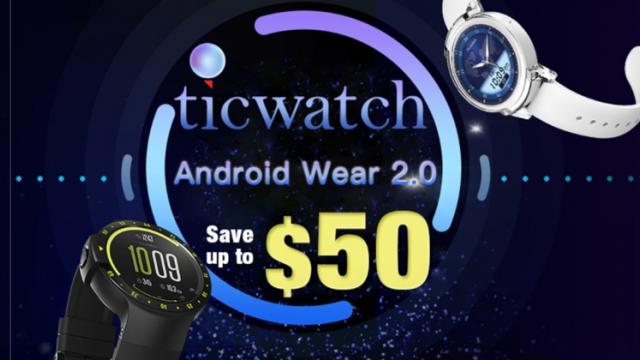 <b>GeekBuying are la vânzare ceasuri cu Android Wear 2.0; TicWatch E se află pe listă cu dotări atractive</b>În mare parte ceasurile inteligente pe care le găsiți la vânzare în oferta retailerilor chinezi se bazează pe o versiune modificată de Android, dar ce spuneți despre modele care rulează direct Android Wear 2.0? Ei bine fix asta găsim astăzi