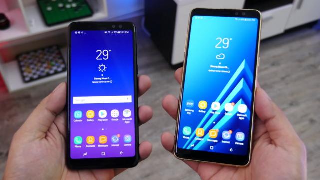 <b>Telefoanele Samsung Galaxy A8 (2018) şi A8+ (2018) debutează în România pe 11 ianuarie</b>Deja am început să ne pregătim pentru lansările din 2018 şi începem cu una locală, care va aduce în România telefoanele high-midrange Samsung Galaxy A8 (2018) şi Samsung Galaxy A8+ (2018). Avem confirmarea că Samsung va lansa noile terminale pe 11 ian.