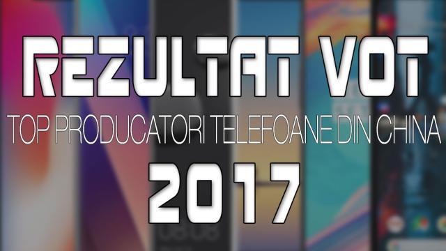 <b>Votul cititorilor Mobilissimo.ro: Cel mai apreciat producător de eşalon secund din China + top 3 producători chinezi</b>Ne-am dat seama imediat după ce am realizat sondajul pentru "cel mai popular producător de telefoane din China" că e cam evident cine iese pe primele locuri, adică Huawei, Xiaomi şi OnePlus. Ca atare am decis să schimbăm tipul de sondaj, axându-ne mai..
