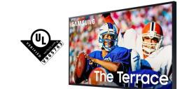Televizoarele Samsung The Terrace au primit certificarea vizibilităţii în aer liber de la autoritatea UL (Underwriters Laboratories)