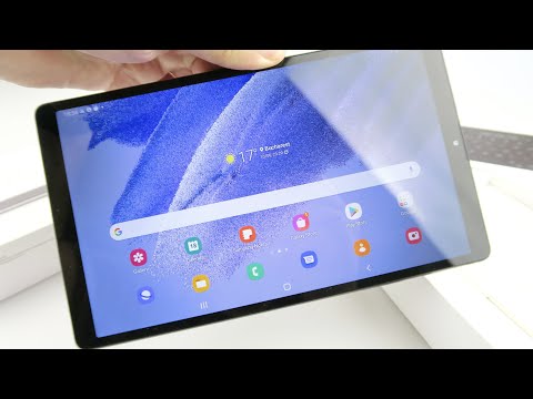 Samsung Galaxy Tab A7 Lite LTE Video Unboxing în Limba Română