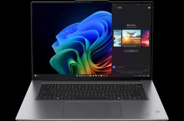 ThinkPad X1 Carbon Gen 13 Aura Edition: 02_ThinkPad_X9_15_Front_shot_focus_on_the_display.jpg