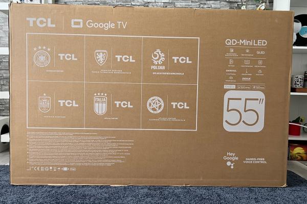 TCL MiniLED 55C6K - Unboxing
