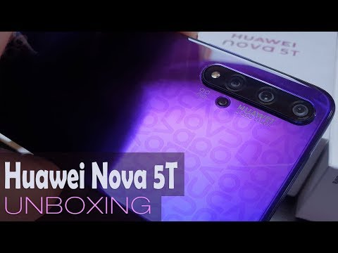 Huawei Nova 5T Video Unboxing în Română