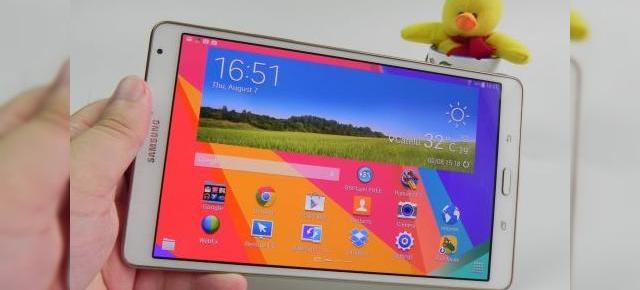 Samsung Galaxy Tab S 8.4 Review: tableta cu cel mai bun ecran din 2014, cea mai bună baterie și acustică excelentă; Premiantul multimedia al anului! (Video)