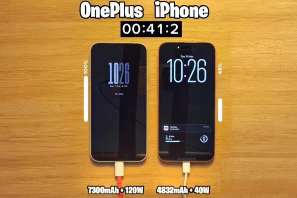 OnePlus 15 face de râs iPhone 17 Pro Max; Încărcare completă în 41 de minute, cu o baterie cu 51% mai mare