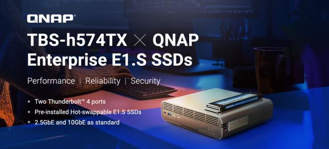 Ia editarea video pe SSD cu tine prin NASbook-urile QNAP: 19.2 TB de stocare, pentru editori video