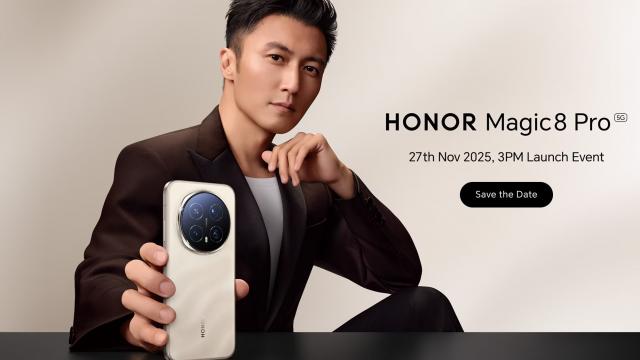 <b>HONOR Magic8 Pro debutează global pe 27 noiembrie; cameră Insta360 cadou la precomandă</b>Lansată inițial în China pe 15 octombrie, seria Honor Magic8 intră oficial pe scena internațională săptămâna viitoare. Modelul care va deschide seria în afara Asiei este Honor Magic8 Pro, iar debutul său global va avea loc pe 27 noiembrie în Malaezia. Tot