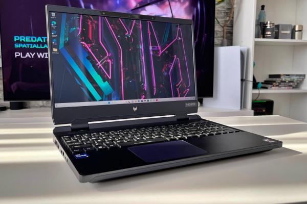 Prezentare ACER Predator Helios 3D 15 SpatialLabs Edition: Laptop-ul care îți oferă experiențe 3D fără nevoia de ochelari dedicați, cu RTX 4080 12GB, Core i9 