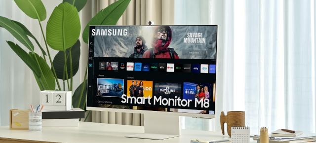 Samsung lansează global seria de monitoare Smart Monitor 2023, ce include modelele M5, M7 şi M8; Au cameră web atașabilă