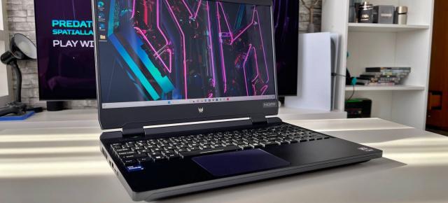 Prezentare ACER Predator Helios 3D 15 SpatialLabs Edition: Laptop-ul care îți oferă experiențe 3D fără nevoia de ochelari dedicați, cu RTX 4080 12GB, Core i9 