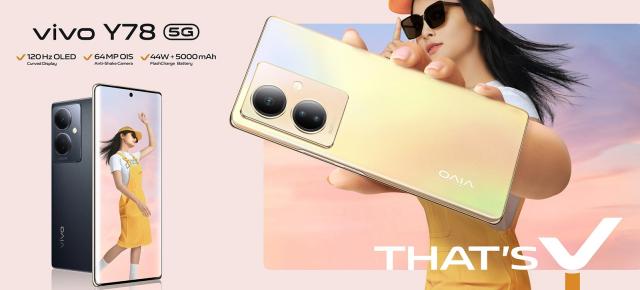 vivo Y78 sosește la nivel global, cu design arătos, display generos de 120Hz, procesor Snapdragon 695