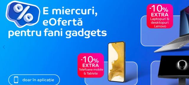 Extra reduceri HOT azi pe eMAG! Îți cumperi Samsung Galaxy A54 la cel mai mic preț din România