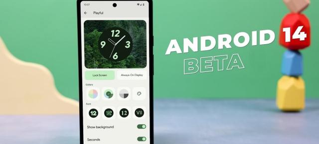 Android 14 aduce un lockscreen regândit, ușor de personalizat, disponibil în actualizarea Beta 3