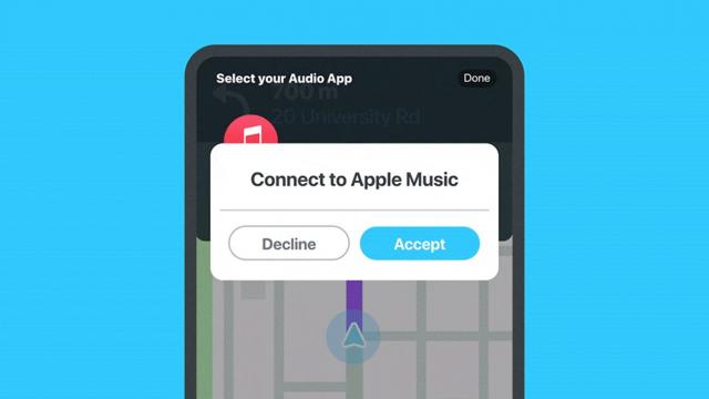 <b> Waze oferă acum integrare cu Apple Music pe iOS; Poți accesa muzica favorită direct din aplicația de navigare</b>Waze este una dintre cele mai populare aplicații de navigare GPS la nivel global, aplicație care începând de astăzi oferă integrare cu Apple Music pe iOS. Suportul mult așteptat a fost adăugat în player-ul audio din Waze, astfel că de acum 