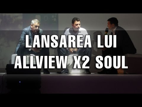 Eveniment lansare Allview X2 Soul - cel mai subțire telefon din lume (5.55 mm) - Mobilissimo.ro