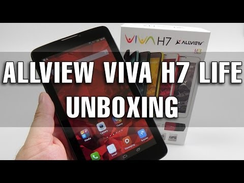 Allview Viva H7 Life Unboxing + Concurs (Tabletă 3G cu Noul UI Allview) - Mobilissimo.ro