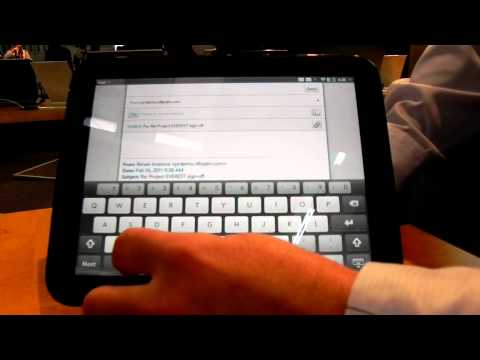 HP TouchPad Hands-On - Mobilissimo TV