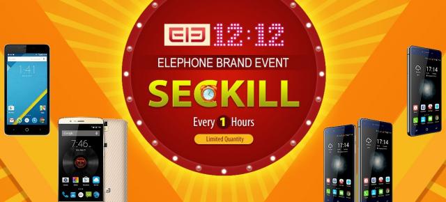 GeekBuying dă startul unei campanii speciale pentru produsele Elephone; telefoane cu prețuri de 12.12 dolari în fiecare oră