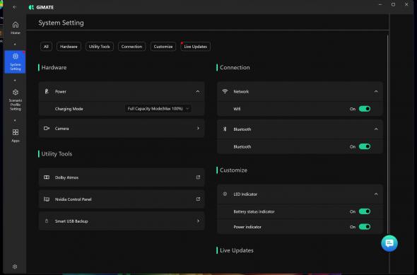 Gigabyte Aero X16 - Zona GiMATE: Screenshot_1.jpg