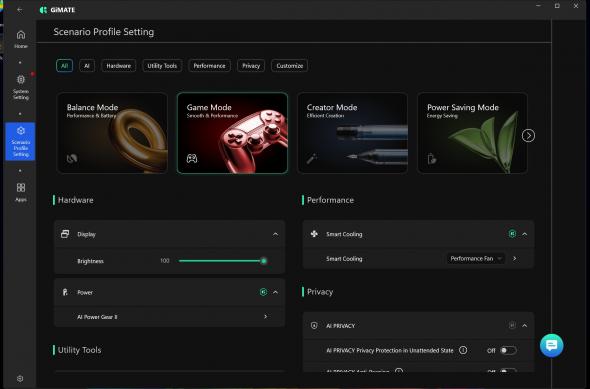 Gigabyte Aero X16 - Zona GiMATE: Screenshot_2.jpg
