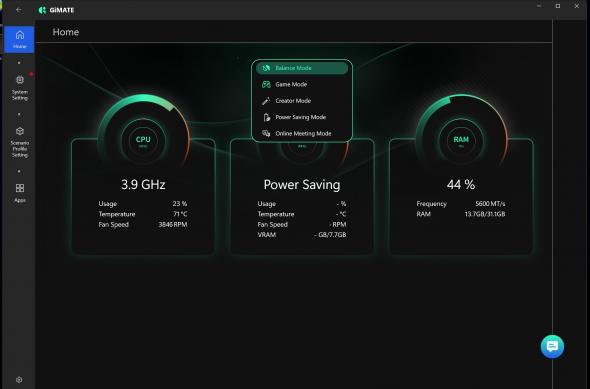 Gigabyte Aero X16 - Zona GiMATE: Screenshot_5.jpg