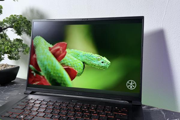 Gigabyte Aero X16 - Display, culori