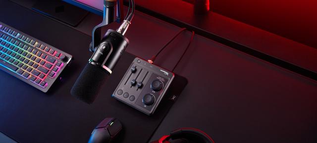 HyperX FlipCast este compatibil XLR și USB-C: microfon dinamic cardioid cu filtre audio hardware