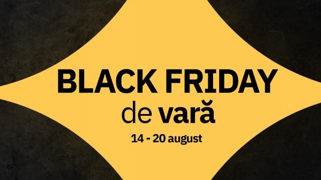 <b>A început Black Friday de vară la Altex: FreeBuds Pro 4 la 600 lei, laptop ASUS la 1399 lei, Galaxy Fit 3 la doar 47 lei!</b>Între 14 şi 20 august 2025 Altex desfăşoară un Black Friday timpuriu, o campanie de reduceri care taie serios din preţul produselor pe care le vinde. Mă refer inclusiv la căşti, laptopuri, telefoane, ceasuri inteligente. Iar multe dintre oferte se găsesc