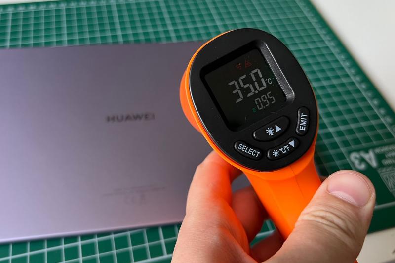 Test termic Huawei MatePad 11.5 (2025) PaperMatte: Temp benchmark (5).jpg