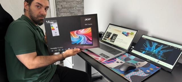 Acer PM161Q B1 Review: ecranul portabil de care nu știai că ai nevoie când lucrezi de pe laptop, pentru productivitate la puterea a doua