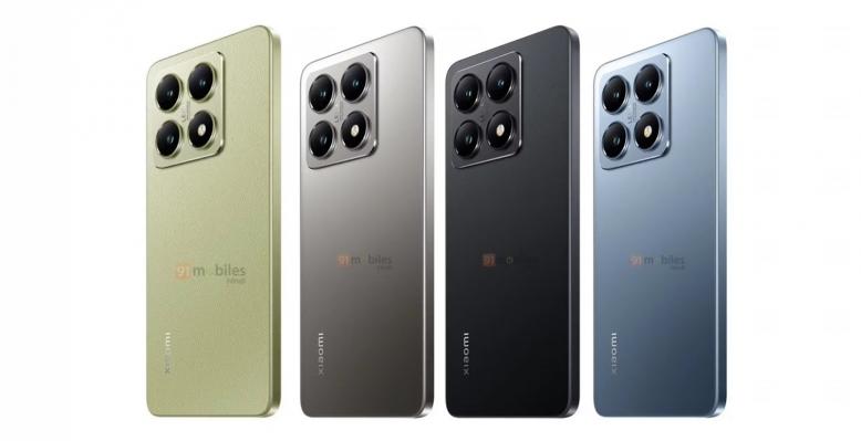 Xiaomi 14T ni se prezintă în imagini proaspete, cu diferite finisaje în spate și 4 variante de culoare