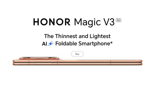 <b>IFA 2024: Honor Magic V3 disponibil acum global; Cât costă cel mai subțire pliabil carte?</b>Pe Honor Magic V3 îl știm deja pentru că a debutat anterior în China, dar motivul pentru care vorbim despre el din nou astăzi are de-a face cu anunțul disponibilității globale. Honor a organizat pentru acest moment un eveniment