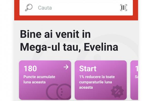 Aplicație Mega Image - Funcționalități