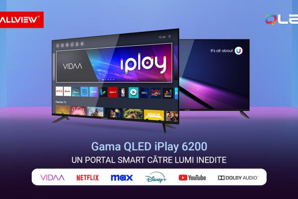 Cei de la Allview au anunțat gama iPlay6200-U; Televizoare QLED cu HDR și control vocal integrat