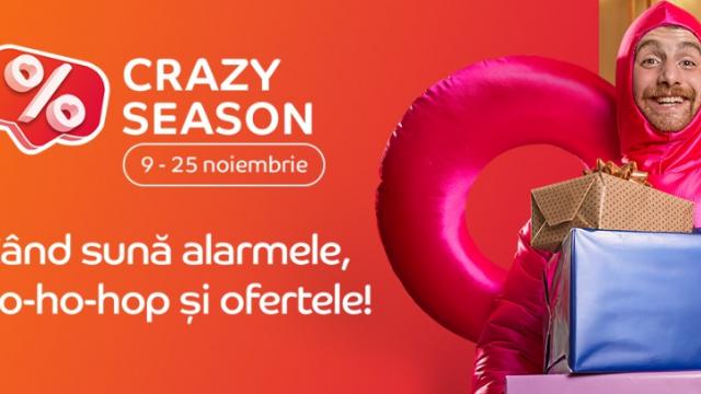 <b>Reducerile continuă și după Black Friday pe eMAG! Iată ce oferte găsești în campania Crazy Season 2024!</b>Ieri la 7:14 eMAG apăsa butonul ce dădea startul campaniei de Black Friday 2024, o zi plină de reduceri în care s-au cumpărat milioane de produse și în care s-au cheltuit sute de milioane de lei. Mai toți au comandat câte ceva